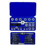 41 PC TAP & DIE SET 4-1/2" NC/NF