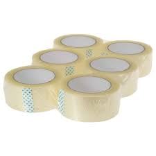 2"X 55 YD CLEAR PACKING TAPE