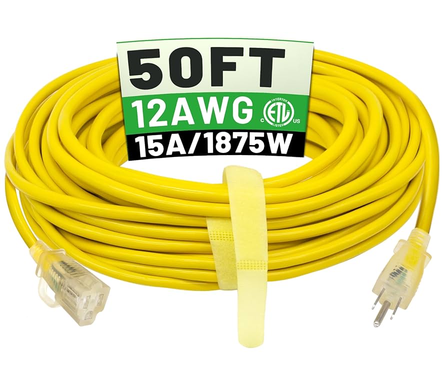 50FT.EXTENSION CORD 12/3