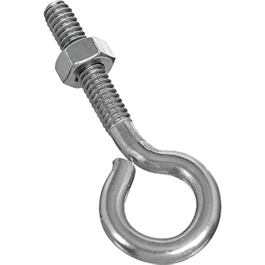 Z.P. TURNED EYEBOLT 5/16X3