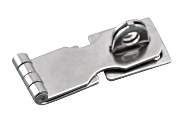 SAFETY HASP 21/2 W/FIXED STAPLE