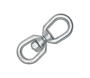 1/4" EYE & EYE SWIVEL GALV FGD