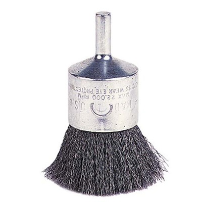 1" CRIMPED END WIRE BRUSH