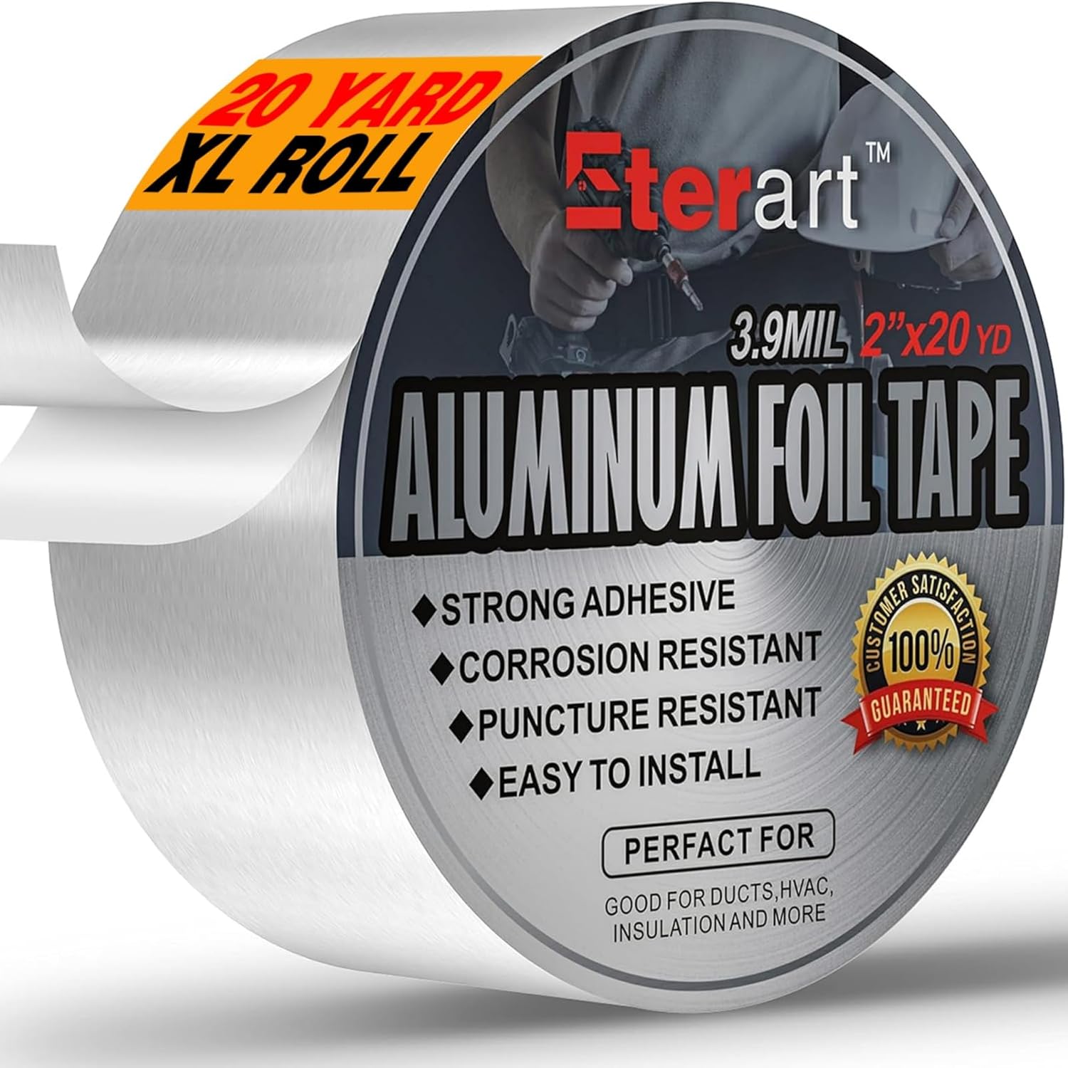 2" SILVER HVAC TAPE UL181B-FX