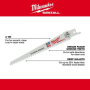 SAWZALL BLADE 9" 6 TPI CLEAN WOO