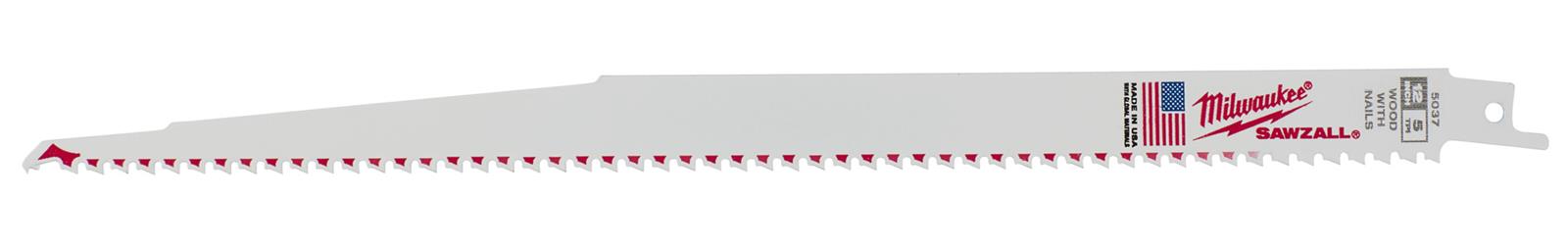 SAWZALL BLADE 12" 5TPI