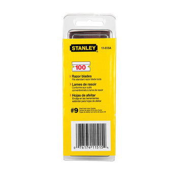 SINGLE EDGE  RAZOR  BLADE  BOX