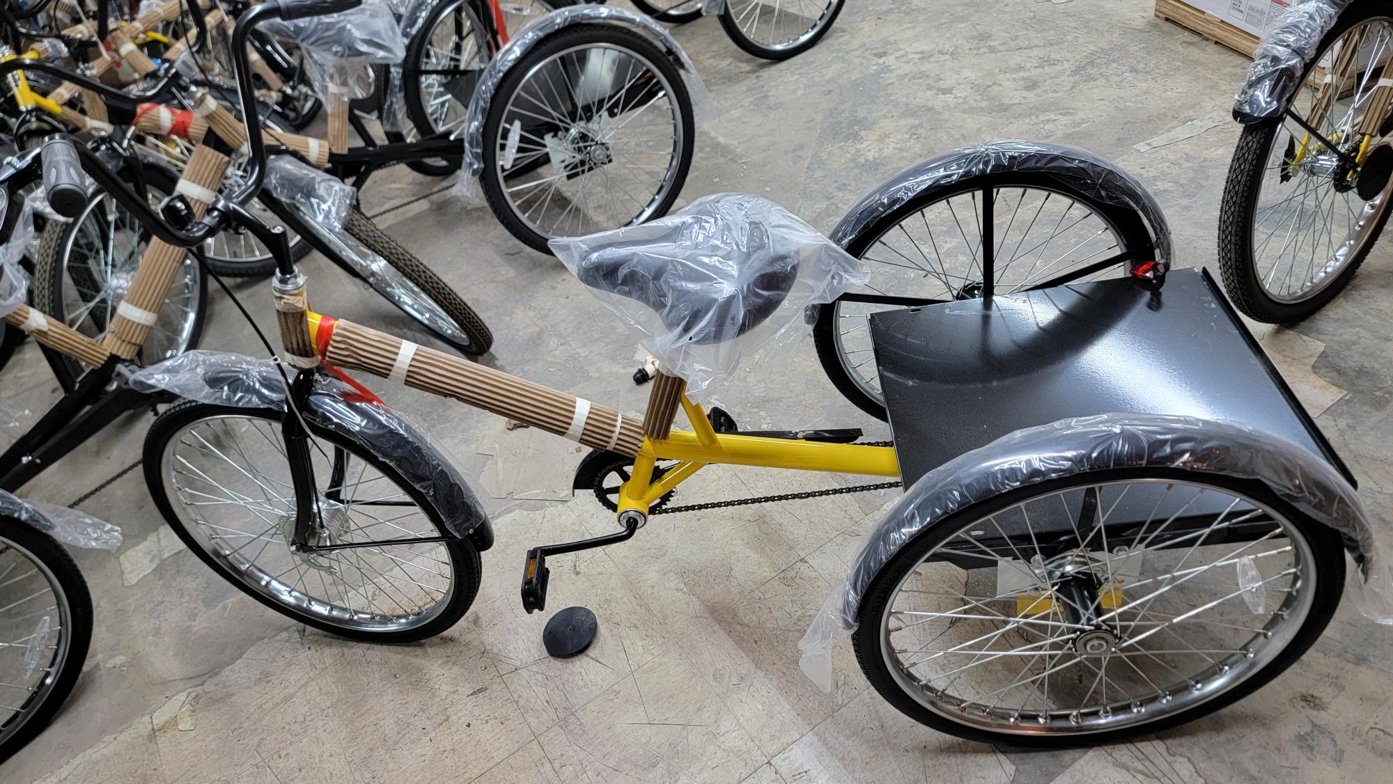 3 SPD YEL MOVER W/FENDERS(MSF26)
