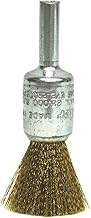 1/2" BRASS WIRE END BRUSH .005