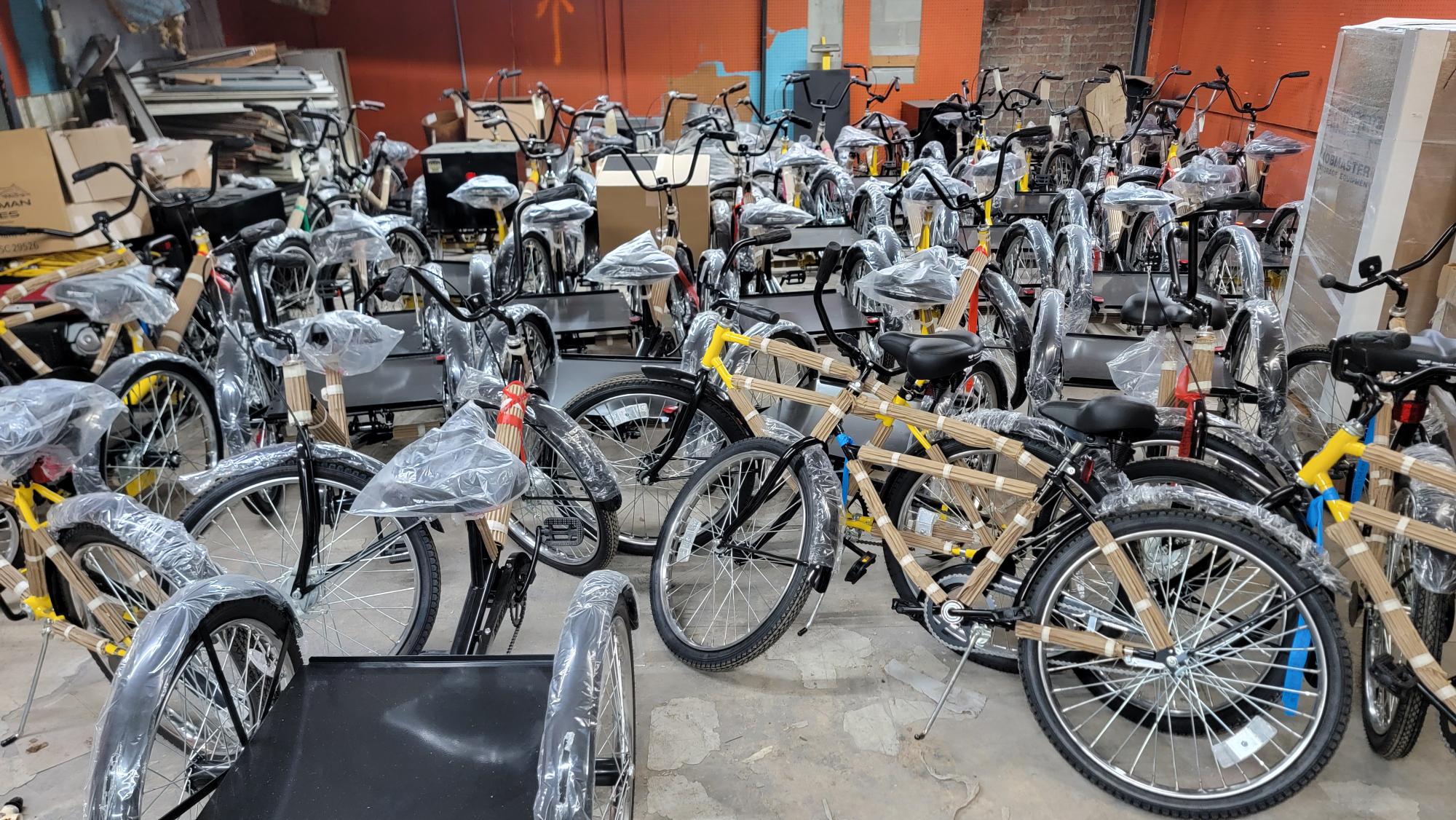 INDUSTRIAL BICYCLES & TRICYLES