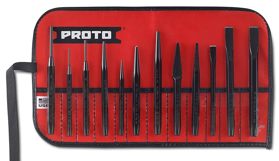 12 PC.PUNCH & CHISEL SET