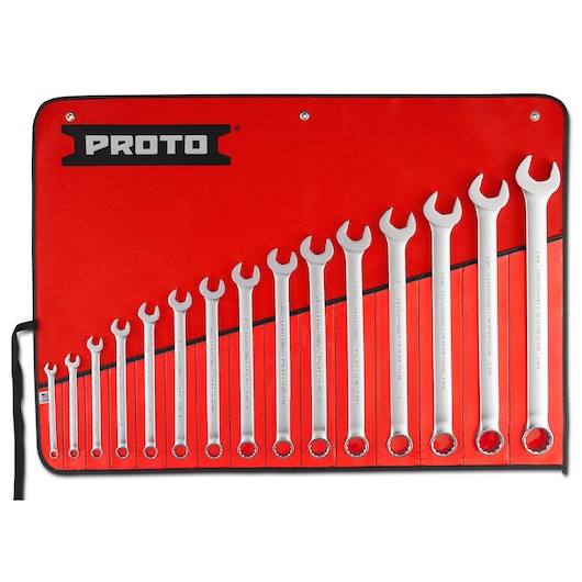 15PC.COMBO WRENCH SET 1/4"-1-1/4