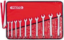 COMB WRENCH SET METRIC 10PC 12PT