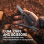 DUAL CUTTER KNIFE/SCISSORS