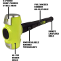 6LB BASH HAMMER 30" HANDLE