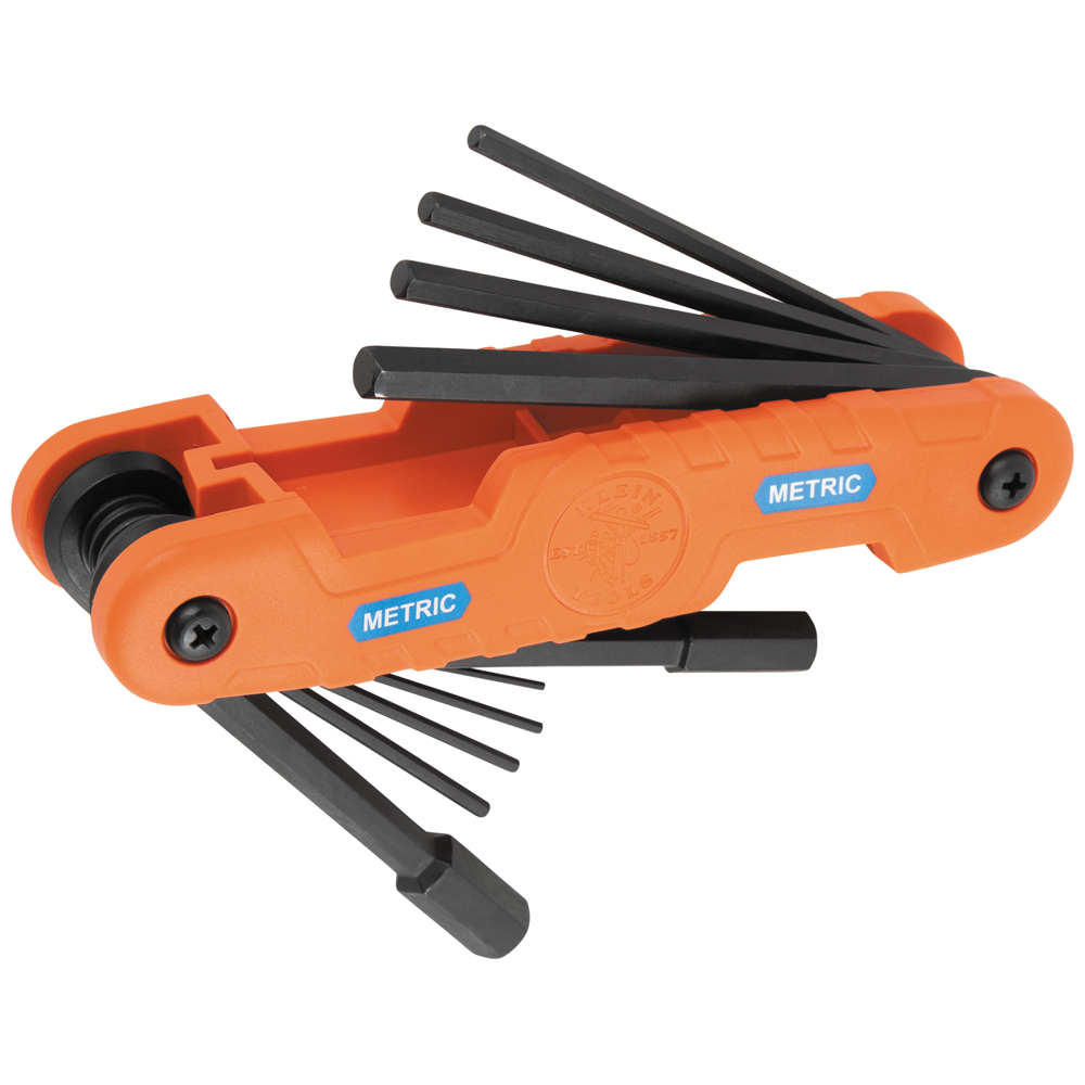 PRO FOLDING HEX KEY SET 10 METRI