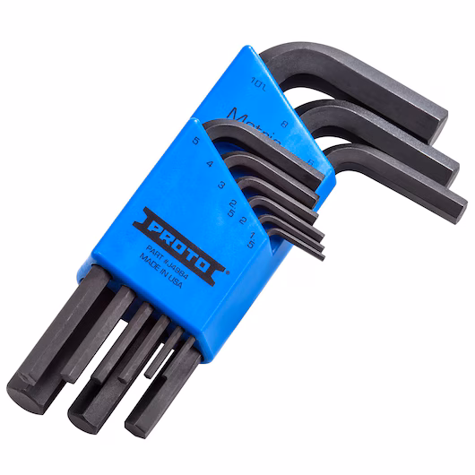 SET HEX KEY 9PC METRIC