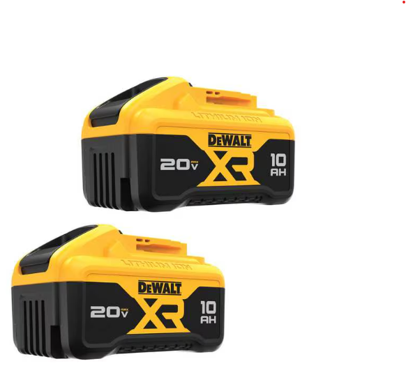 20V  LI-ION 10.0 AH BATTERY 2PK