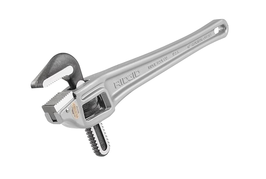 18" ALUMINUM OFFSET PIPE WRENCH