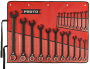 SET COMB RATCHET WRENCH BLK 20PC