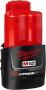 BATTERY M12 XC  RED LITHIUM 12V