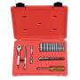 25PC.SOCKET SET 3/16-9/16 6PT.