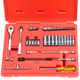 37PC.SOCKET SET 3/16-9/16 6PT.
