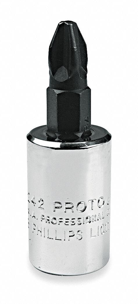 SOCKET #4 PHILLIPS BIT 3/8 DRIVE