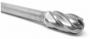 ALUMINUM CUT CARBIDE BURR 3/8