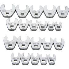 27 PC  CROWSFOOT SET 3/8 TO 2 IN