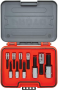 10PC IMP HEX BIT SKT SET