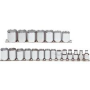 21PC METRIC SOCKET SET 6-26