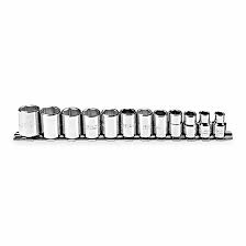 12PC METRIC SOCKET SET 8-19