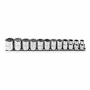 12PC METRIC SOCKET SET 12PT 8-19