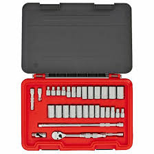 32PC SOCKET SET 12PT SAE/METRIC