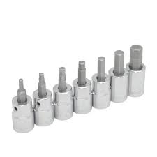 3/8 DR 7PC HEX BIT SET