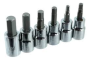 3/8 DR 6PC METRIC HEX BIT SET