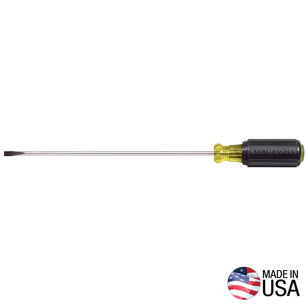 8"FLAT CABINET TIP SCREWDRIVER
