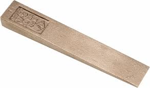 WEDGE W-3 BRASS 6"X1"X1/2"