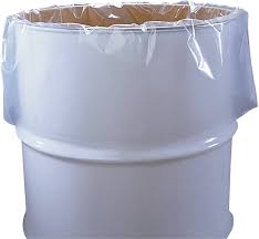55 GALLON CLEAR DRUM LINER 3 MIL