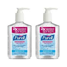 TWIN PACK GEL PURELL SANITIZER