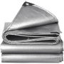 20X40 SILVER CANOPY POLY TARP