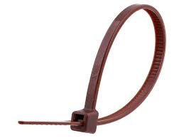 CABLE TIE 8 INCH BROWN 50 LB