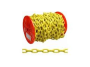 CHAIN 3/16" YELLOW STEEL 100�