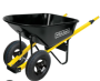 WHEELBARROW STEEL HANDLE 2 WHEEL