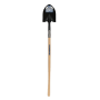 LONG HANDLE RND PT SHOVEL