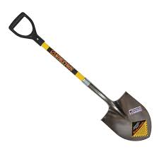 DHRP SHOVEL W/FIBERGLASS HANDLE
